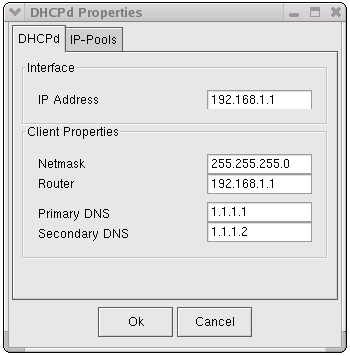 InJoy Firewall - DHCP Server